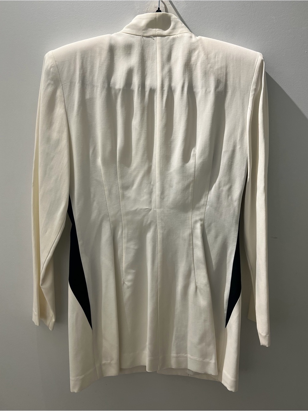 Vintage By Night Geometric Colorblock Blazer Union Made Canada Sz 8 - Picture 6 of 6